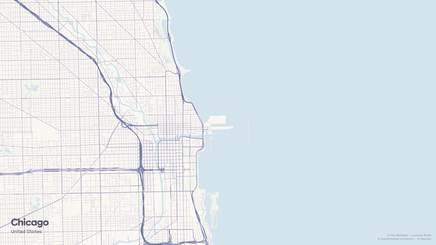 Here Wallpaper on Mac — Chicago